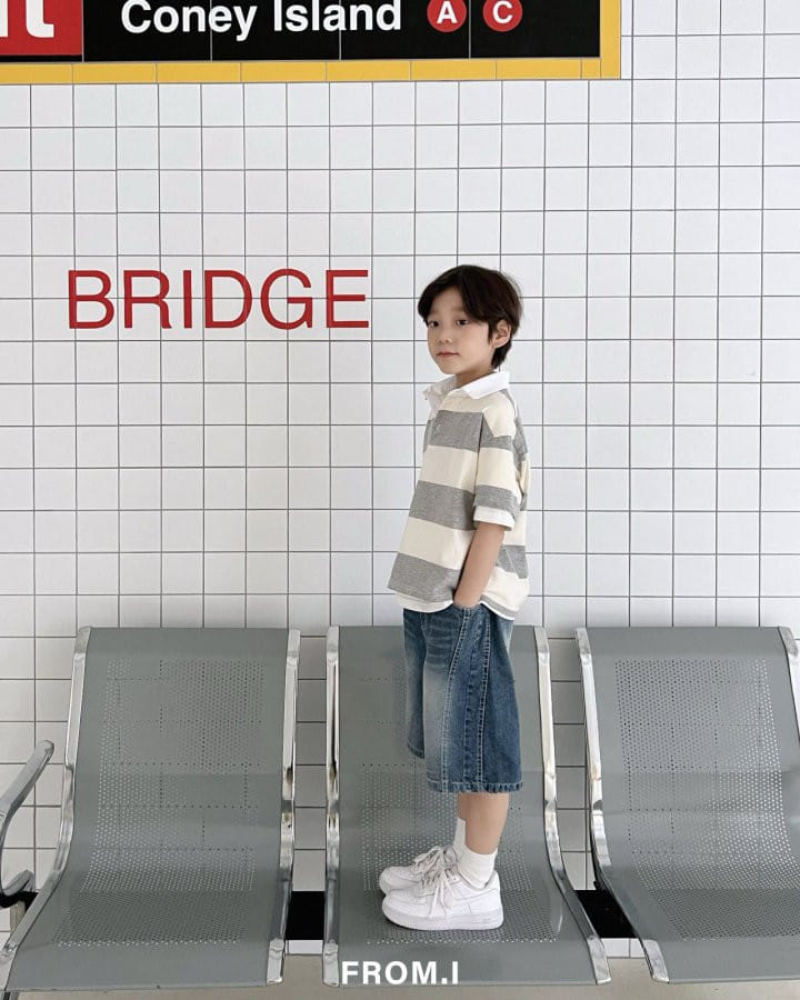 From I - Korean Children Fashion - #kidzfashiontrend - Rugby Collar Tee - 11