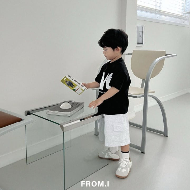 From I - Korean Children Fashion - #magicofchildhood - Love Short Sleeve Tee - 3