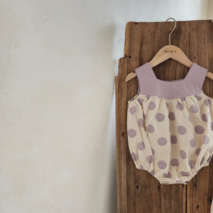 From J - Korean Baby Fashion - #babyboutique - Pe Ang Dot Body Suit - 10