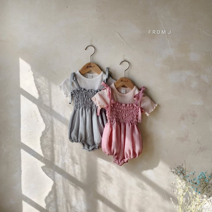 From J - Korean Baby Fashion - #babyboutique - Roen Smoke Body Suit - 9