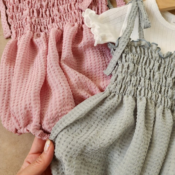 From J - Korean Baby Fashion - #babyboutiqueclothing - Roen Smoke Body Suit - 10