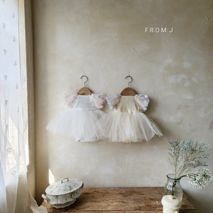 From J - Korean Baby Fashion - #babyfever - Daisy Flower Sha Sha Body Suit - 5