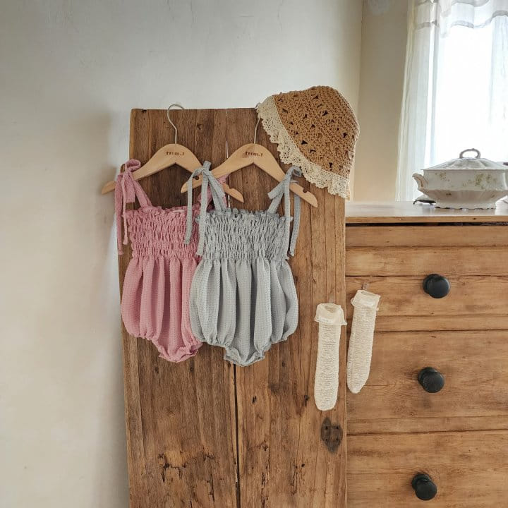 From J - Korean Baby Fashion - #babyoutfit - Roen Smoke Body Suit - 4