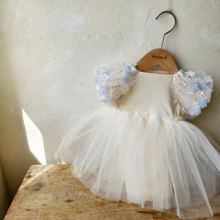 From J - Korean Baby Fashion - #babyoutfit - Daisy Flower Sha Sha Body Suit - 10