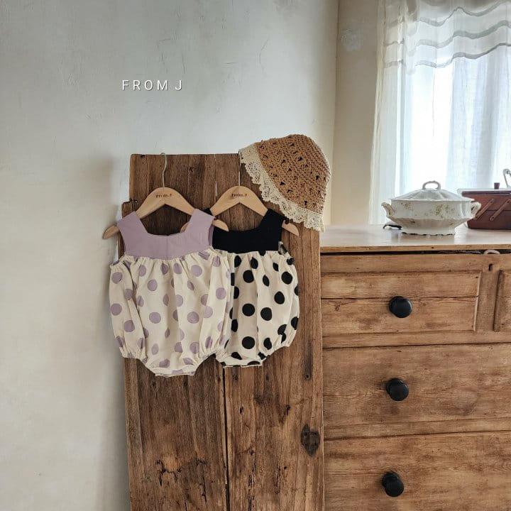 From J - Korean Baby Fashion - #onlinebabyboutique - Pe Ang Dot Body Suit - 7