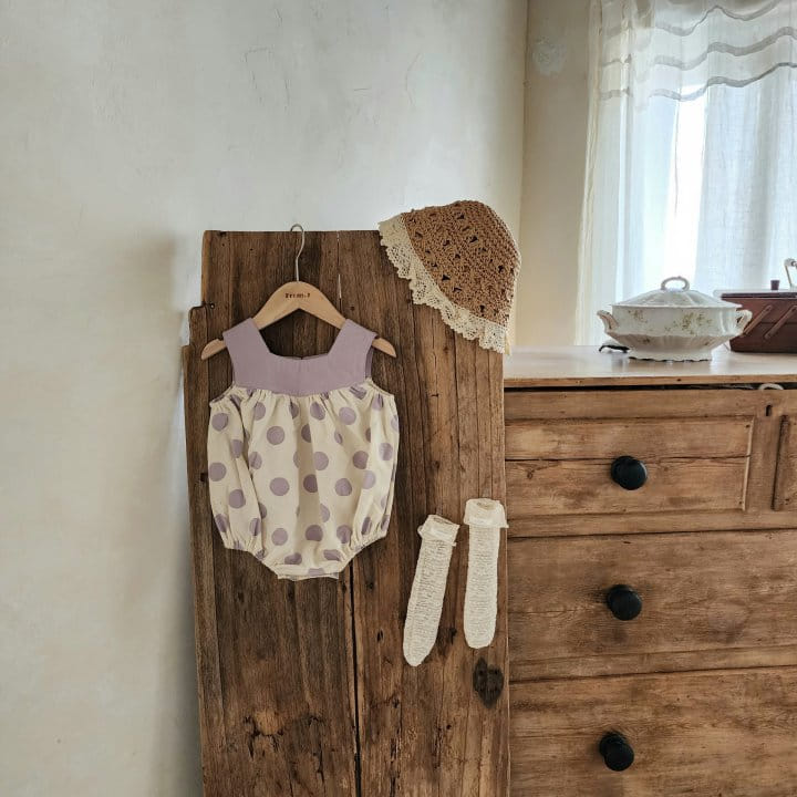 From J - Korean Baby Fashion - #onlinebabyshop - Pe Ang Dot Body Suit - 8