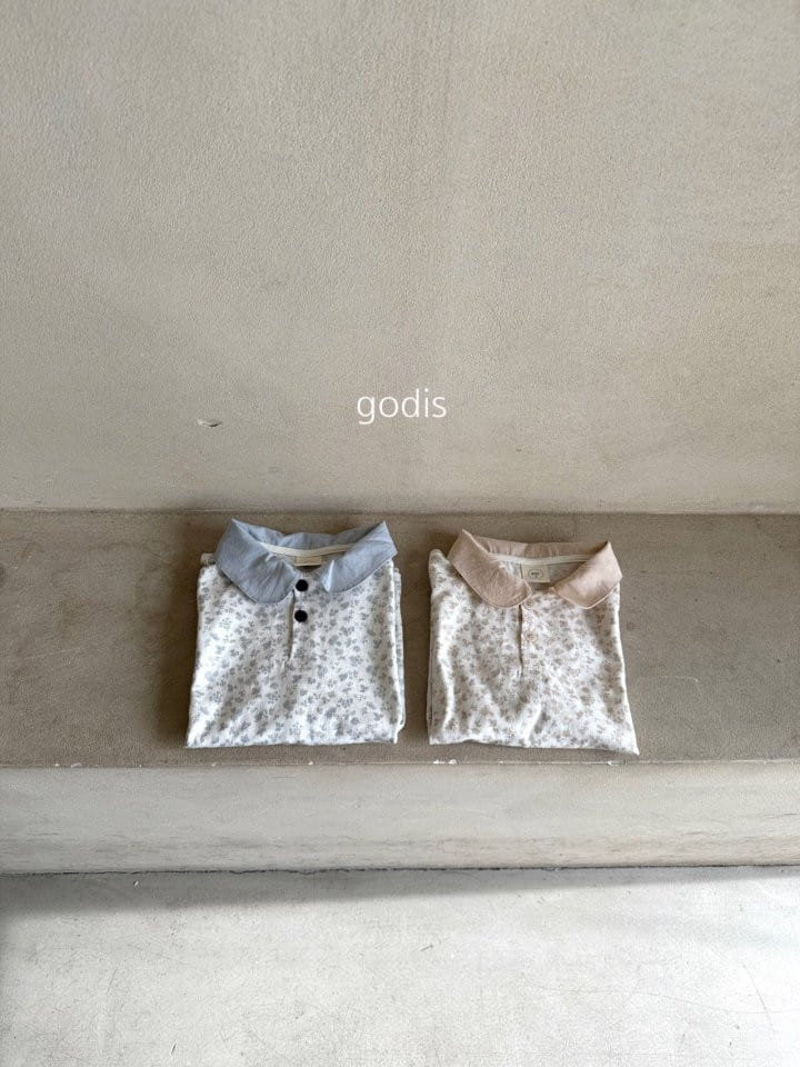 Godis - Korean Children Fashion - #discoveringself - Tender Collar Tee - 2