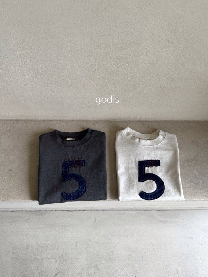 Godis - Korean Children Fashion - #fashionkids - Number 5 Tee - 2