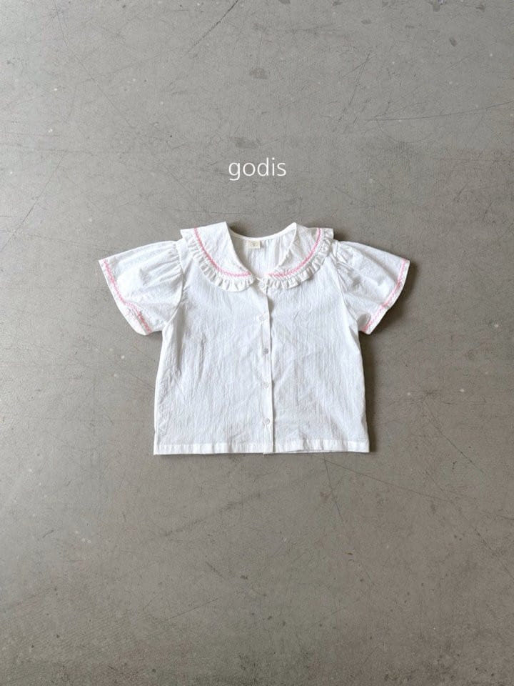 Godis - Korean Children Fashion - #littlefashionista - Zig Zag Blouse - 2