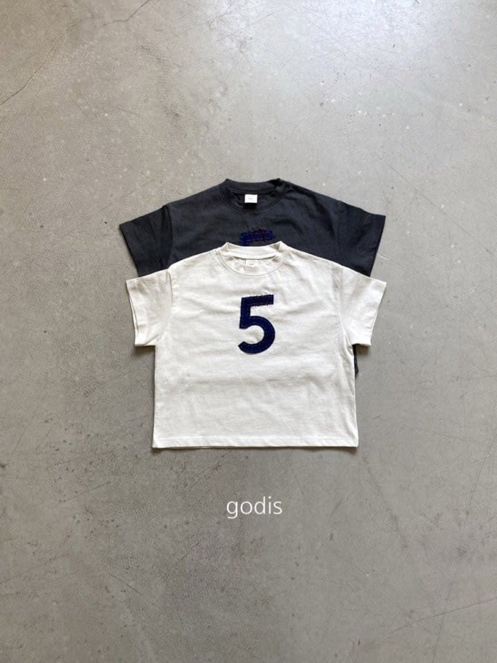 Godis - Korean Children Fashion - #magicofchildhood - Number 5 Tee - 8