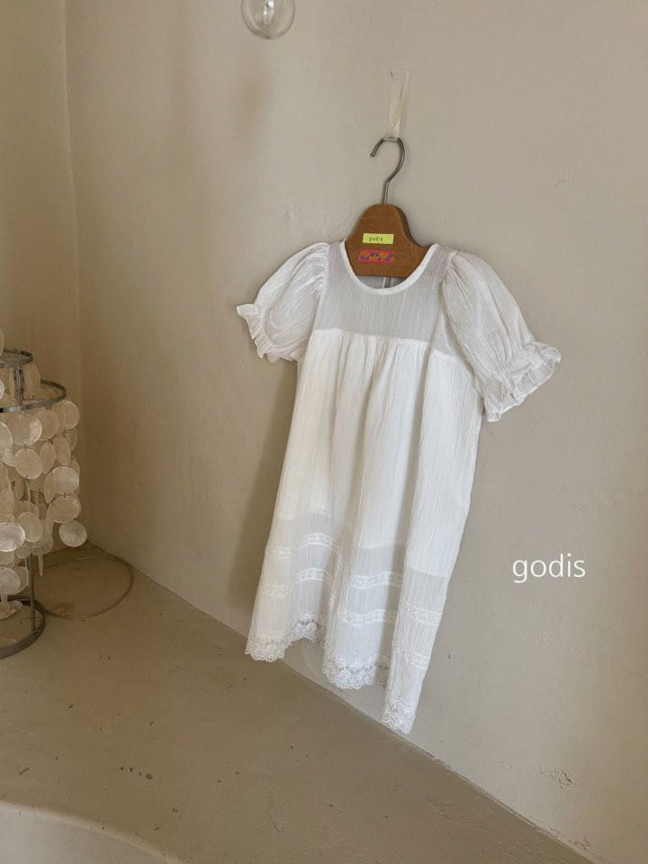 Godis - Korean Children Fashion - #magicofchildhood - Lace One-Piece - 7