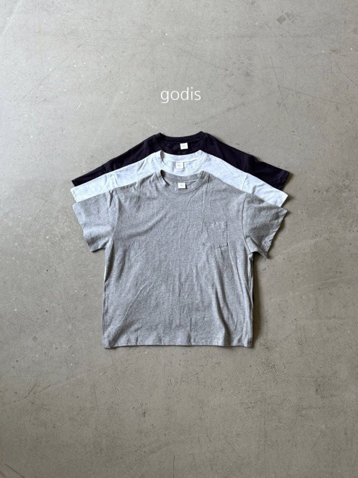 Godis - Korean Children Fashion - #prettylittlegirls - Muzi Pocket Tee - 3
