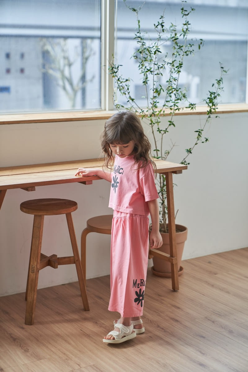 Green Tomato - Korean Children Fashion - #prettylittlegirls - Merci Tee - 4