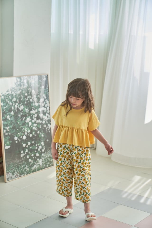 Green Tomato - Korean Children Fashion - #discoveringself - Muzi Shirring Tee - 8