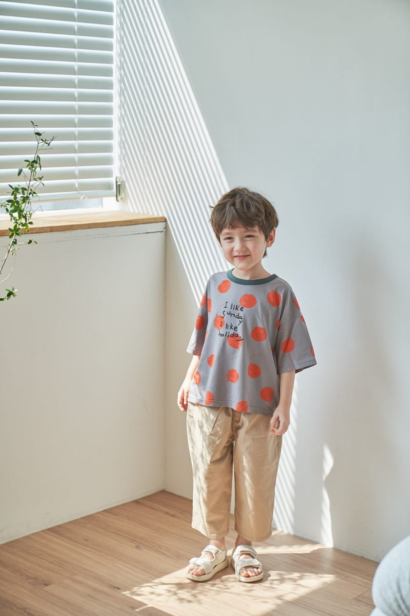 Green Tomato - Korean Children Fashion - #kidsstore - Balloon Tee - 2