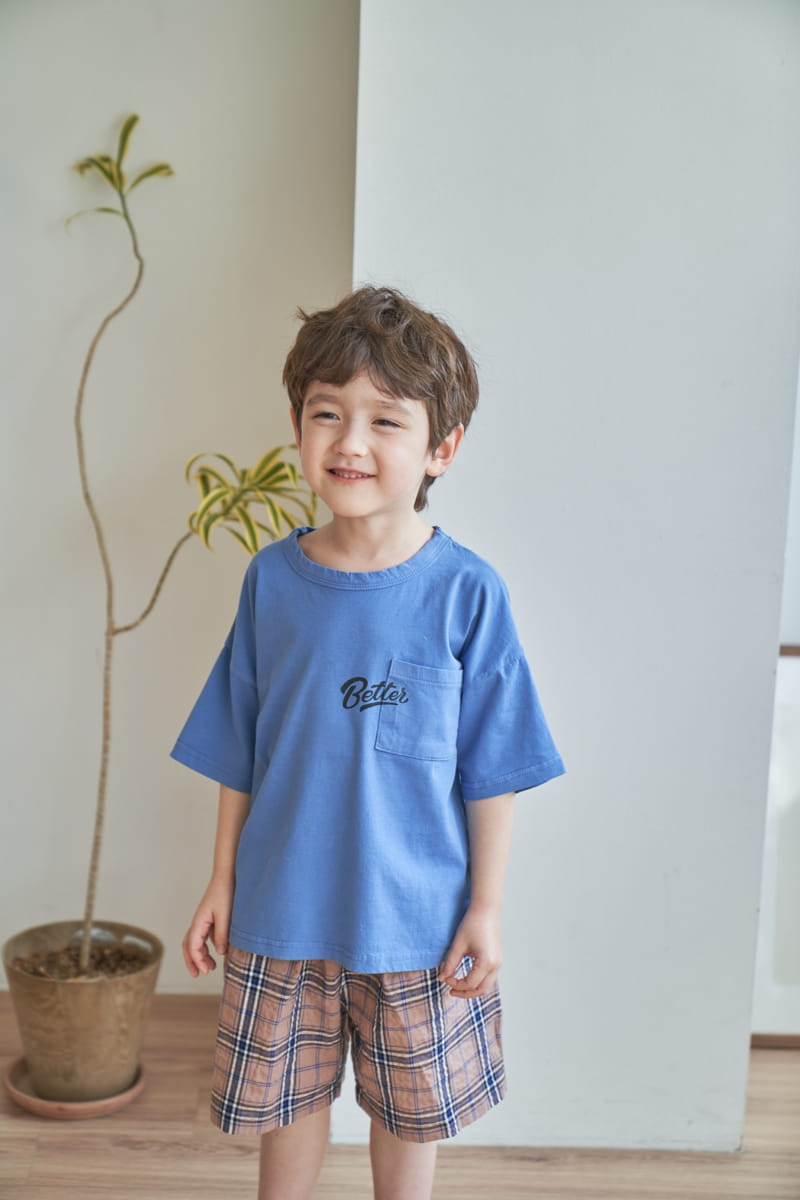 Green Tomato - Korean Children Fashion - #kidzfashiontrend - Better Pocket Tee