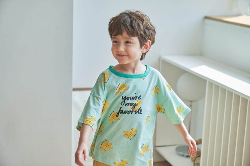 Green Tomato - Korean Children Fashion - #littlefashionista - Banana Tee - 2