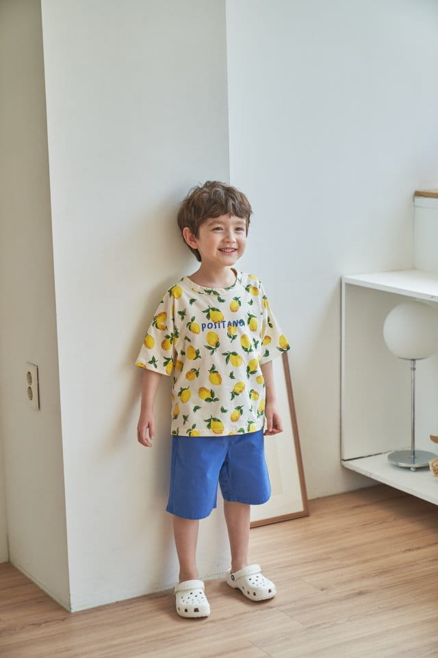 Green Tomato - Korean Children Fashion - #magicofchildhood - Lemon Tee