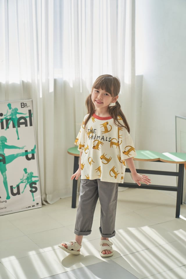 Green Tomato - Korean Children Fashion - #minifashionista - Animals Tee - 5