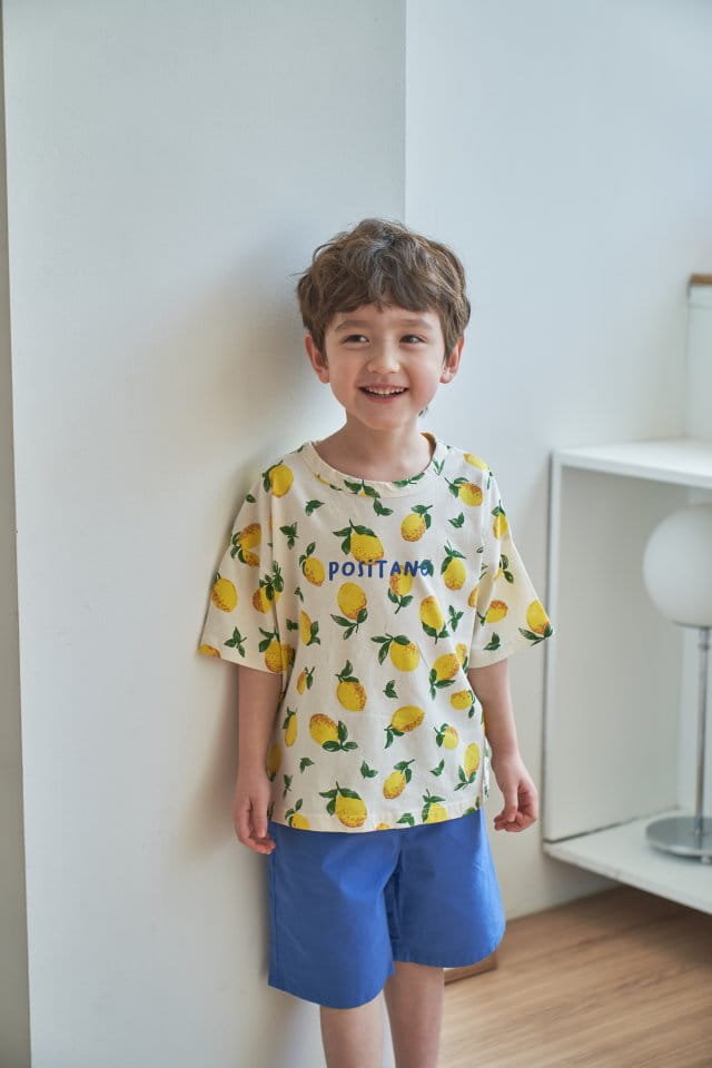 Green Tomato - Korean Children Fashion - #minifashionista - Lemon Tee - 2