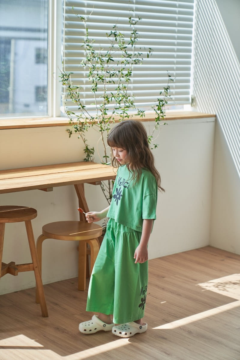 Green Tomato - Korean Children Fashion - #prettylittlegirls - Merci Pants - 10