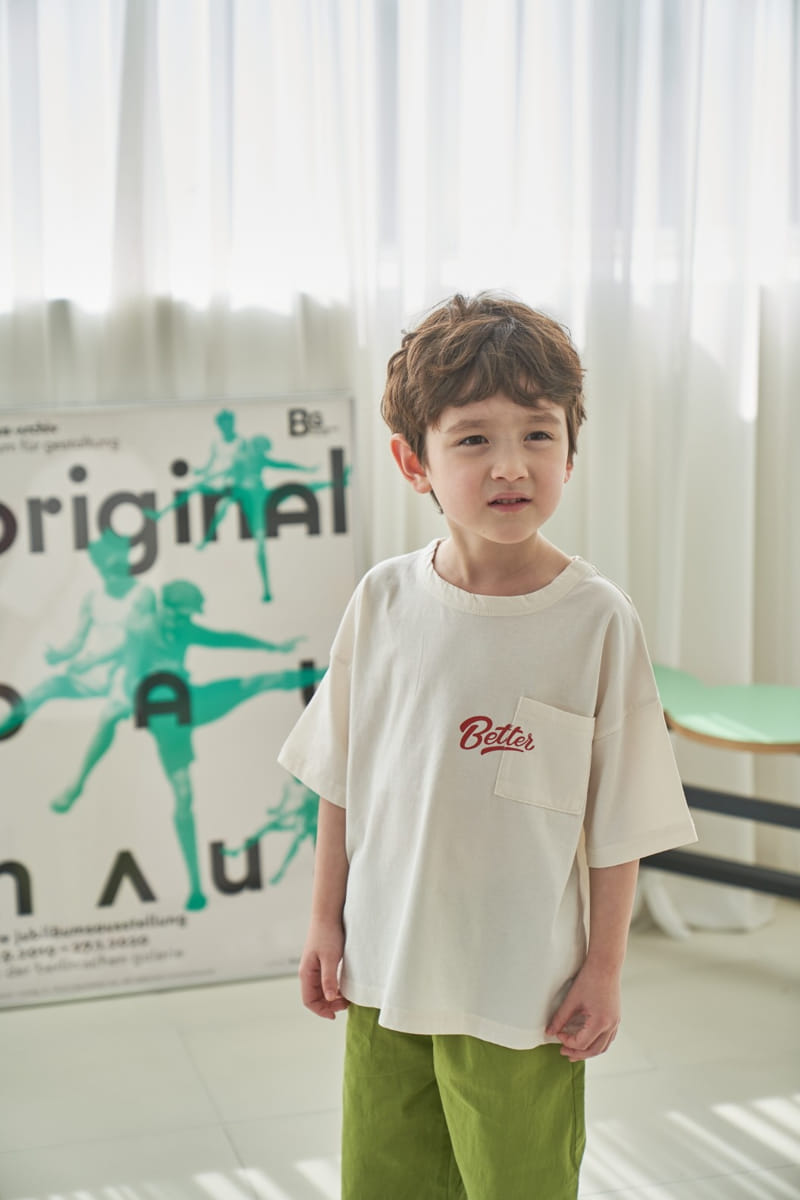 Green Tomato - Korean Children Fashion - #prettylittlegirls - Better Pocket Tee - 6