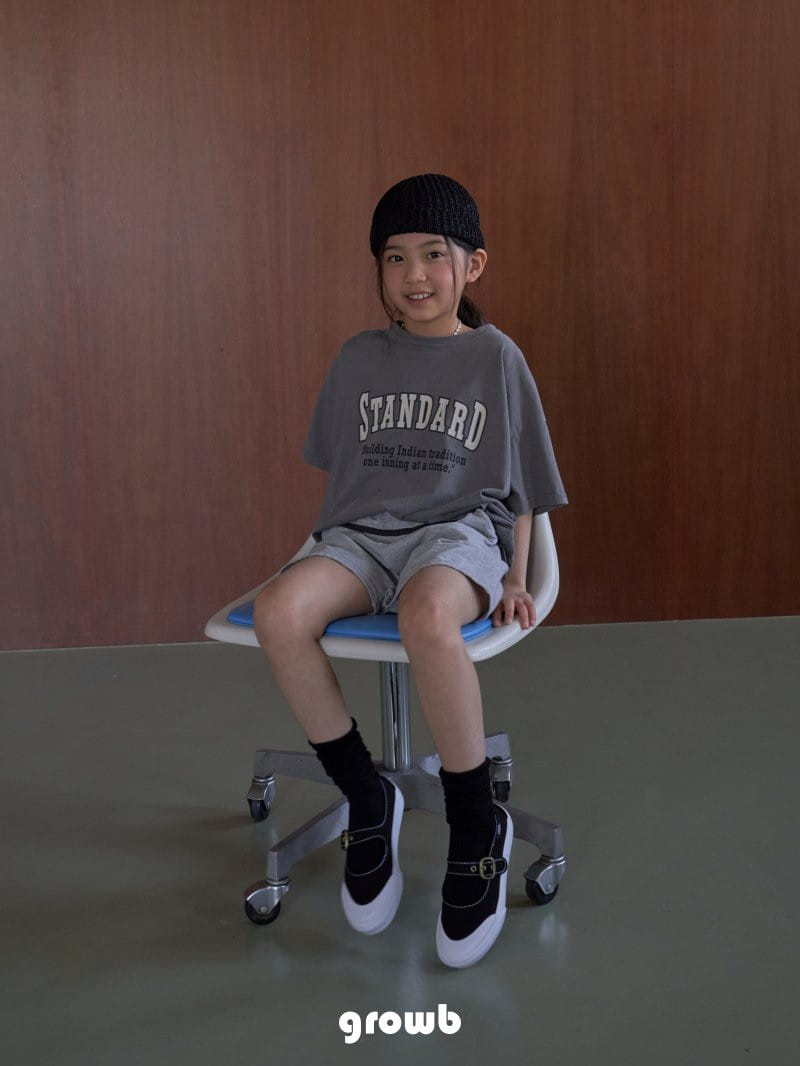 Grow B - Korean Children Fashion - #childrensboutique - Standard Tee - 6