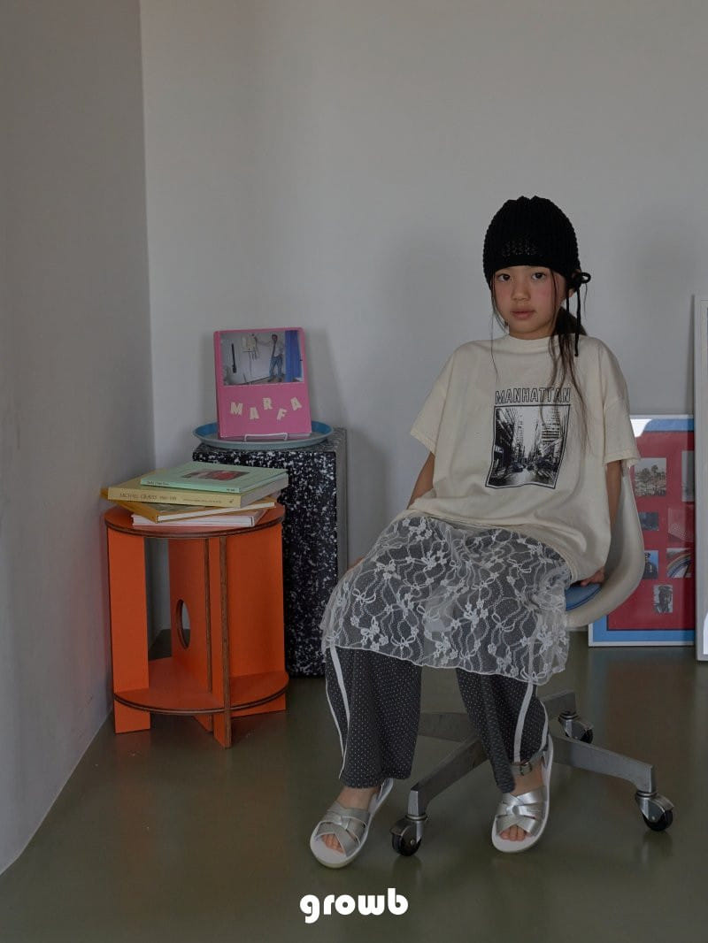 Grow B - Korean Children Fashion - #discoveringself - Manhattan Tee - 7