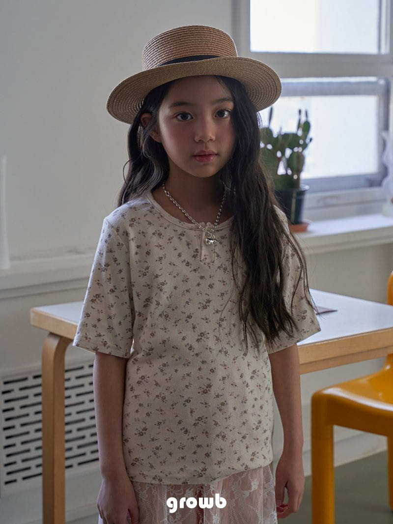 Grow B - Korean Children Fashion - #fashionkids - From Tee - 4