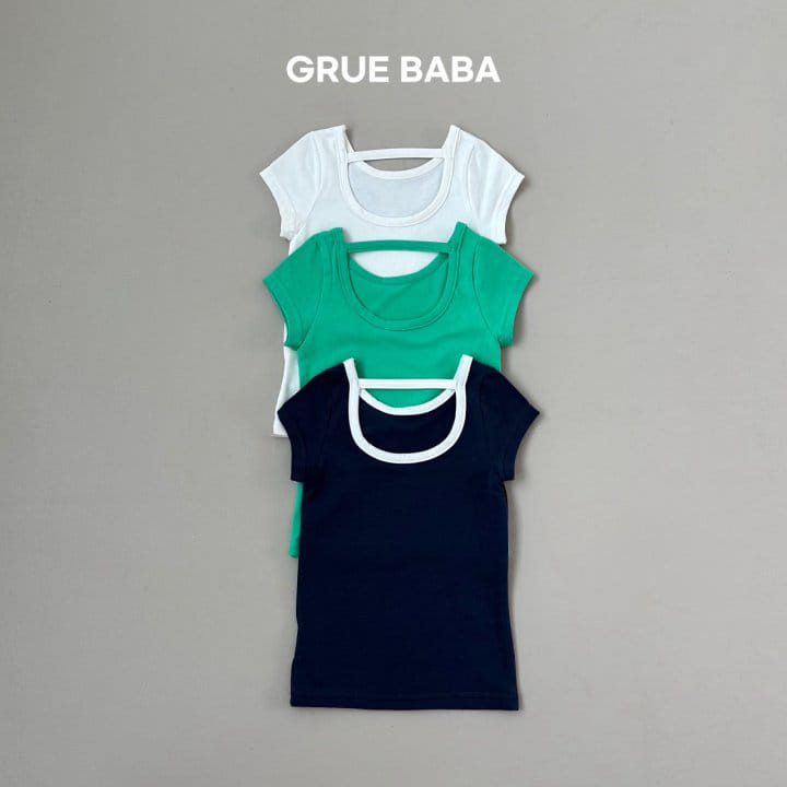 Grue Baba - Korean Children Fashion - #kidsstore - Sandy Tee - 2
