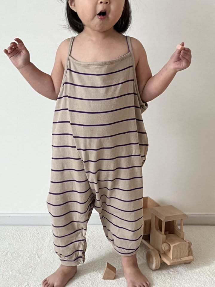 Guru Guru - Korean Baby Fashion - #babyboutiqueclothing - Denkkang Dungarees Pants - 8
