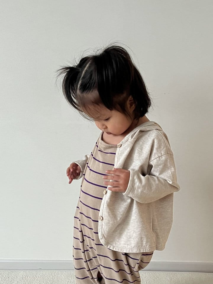 Guru Guru - Korean Baby Fashion - #babyfever - Denkkang Dungarees Pants - 11