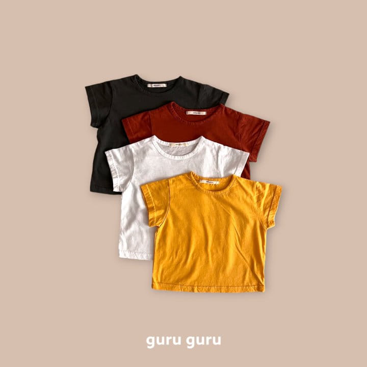 Guru Guru - Korean Baby Fashion - #onlinebabyboutique - Basic Tee