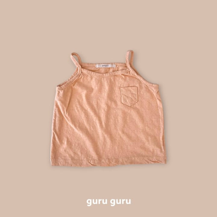 Guru Guru - Korean Baby Fashion - #smilingbaby - Pocket Sleeveless Tee - 2