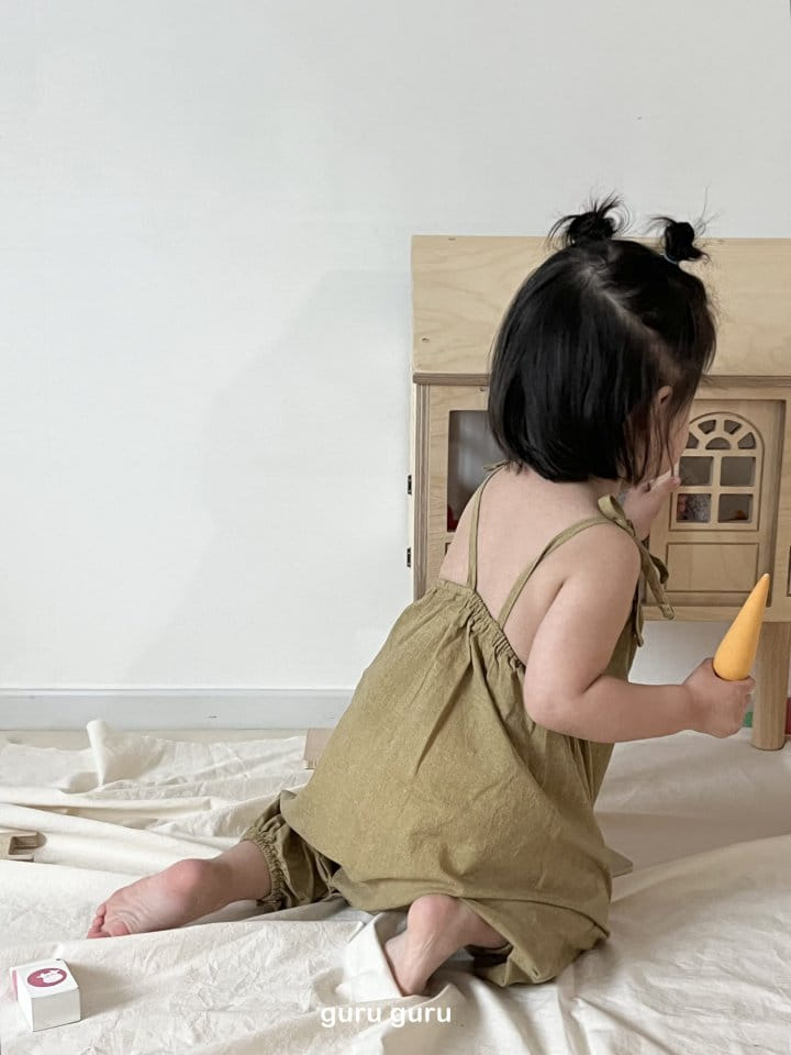 Guru Guru - Korean Children Fashion - #childrensboutique - After Dungarees - 8