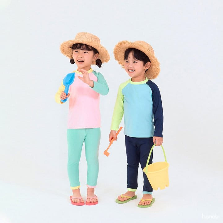 Hanab - Korean Children Fashion - #childofig - Basic Rash Guard  - 7
