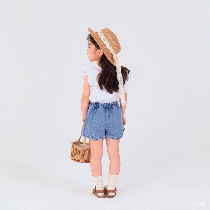 Hanab - Korean Children Fashion - #kidsstore - Single Frill Tee - 10