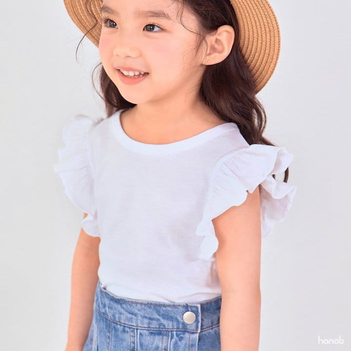 Hanab - Korean Children Fashion - #minifashionista - Single Frill Tee