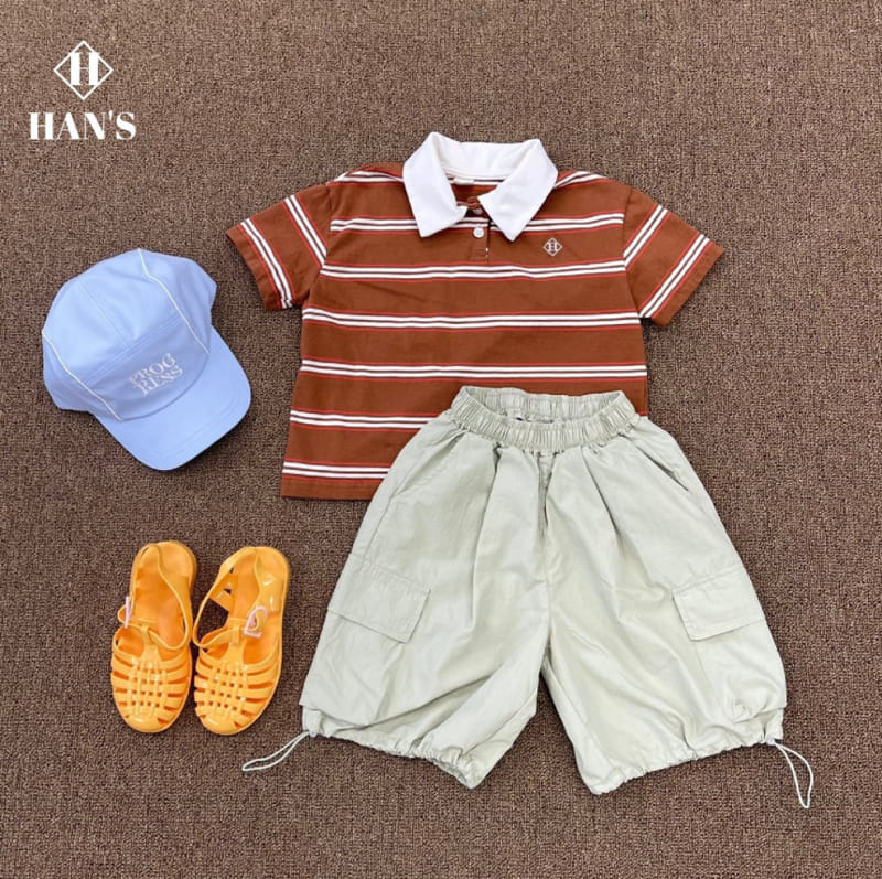 Han's - Korean Children Fashion - #Kfashion4kids - Collar ST Tee - 2