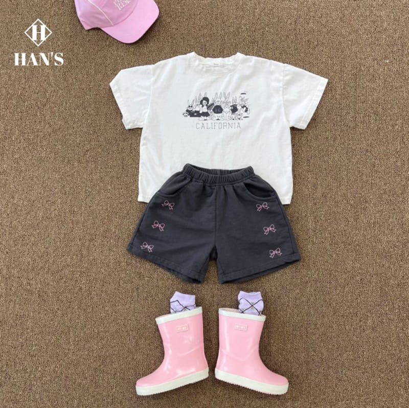 Han's - Korean Children Fashion - #Kfashion4kids - Ribbon Shorts - 2