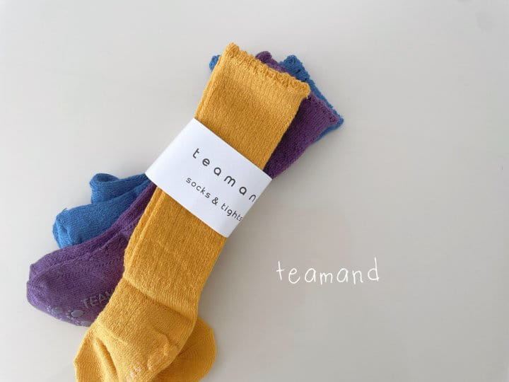 Han's - Korean Children Fashion - #stylishchildhood - Macaroon Knee Socks Set - 4
