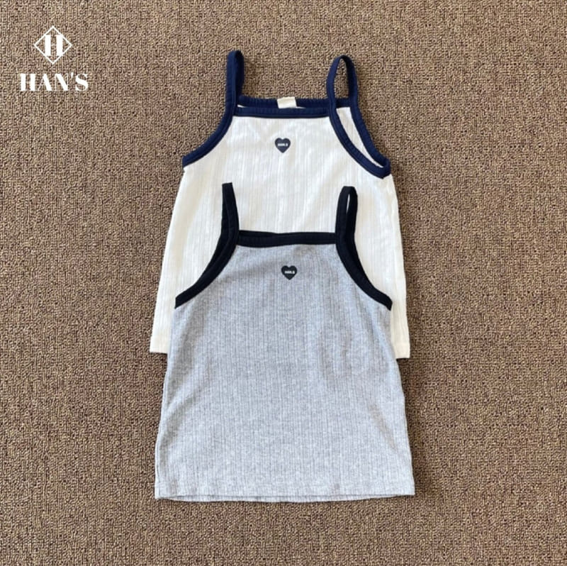 Han's - Korean Children Fashion - #discoveringself - Eyelet Sleeveless Tee