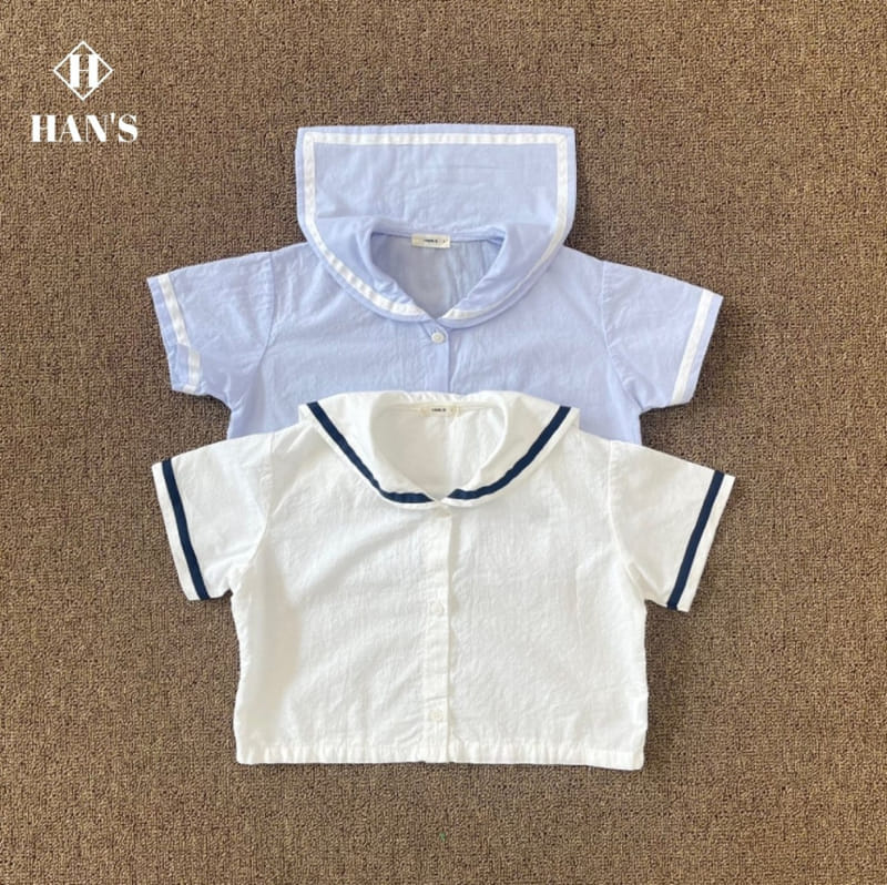 Han's - Korean Children Fashion - #fashionkids - Sera Collar Blouse