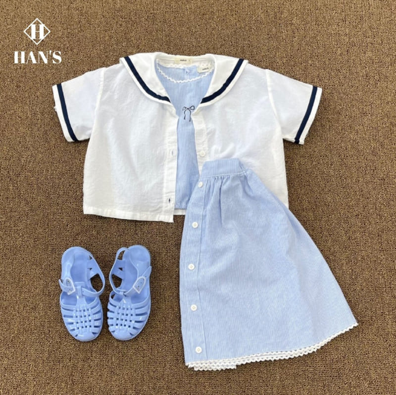 Han's - Korean Children Fashion - #kidsstore - Sera Collar Blouse - 3