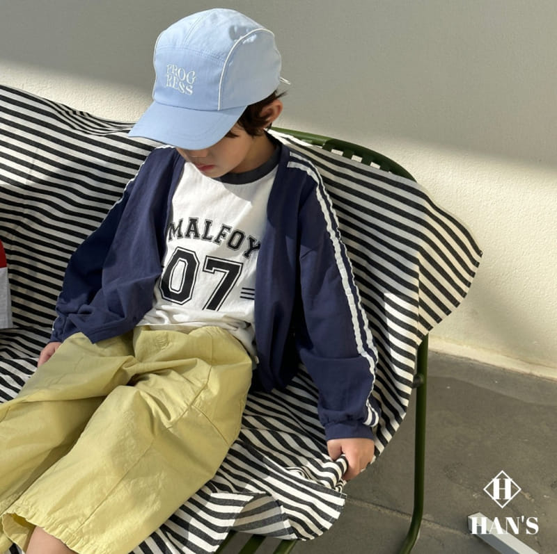 Han's - Korean Children Fashion - #Kfashion4kids - Two Line Point Cardigan - 4