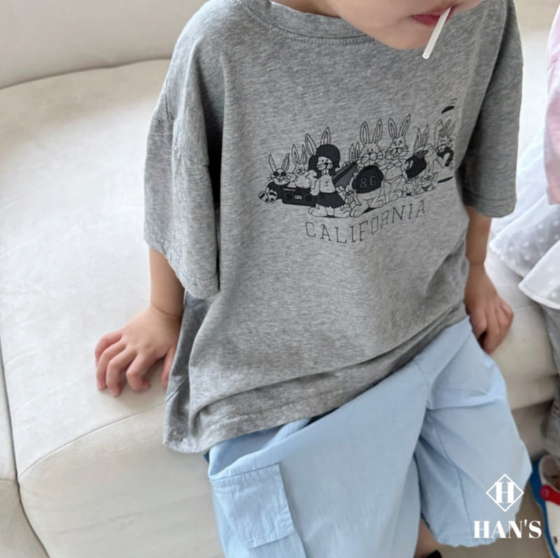 Han's - Korean Children Fashion - #magicofchildhood - California Tee - 6