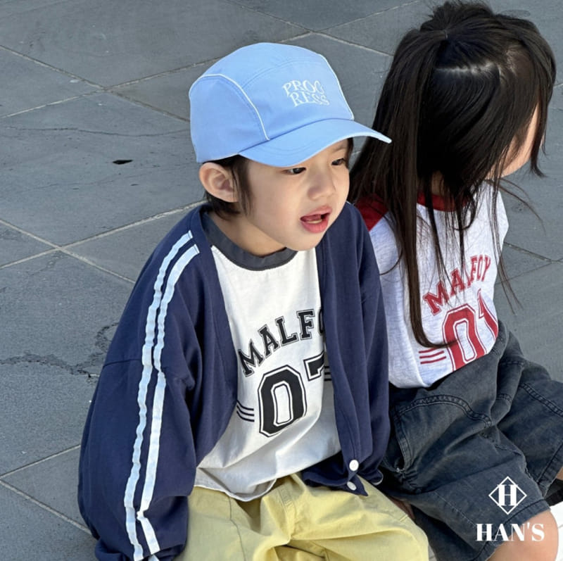 Han's - Korean Children Fashion - #magicofchildhood - Two Line Point Cardigan - 5