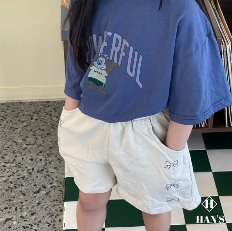 Han's - Korean Children Fashion - #littlefashionista - Ribbon Shorts - 4