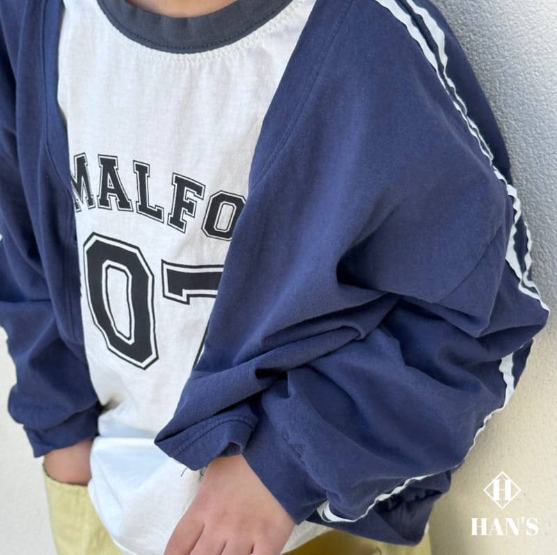 Han's - Korean Children Fashion - #minifashionista - Two Line Point Cardigan - 6