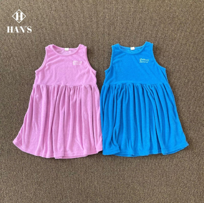 Han's - Korean Children Fashion - #prettylittlegirls - Delta Terry One-Piece